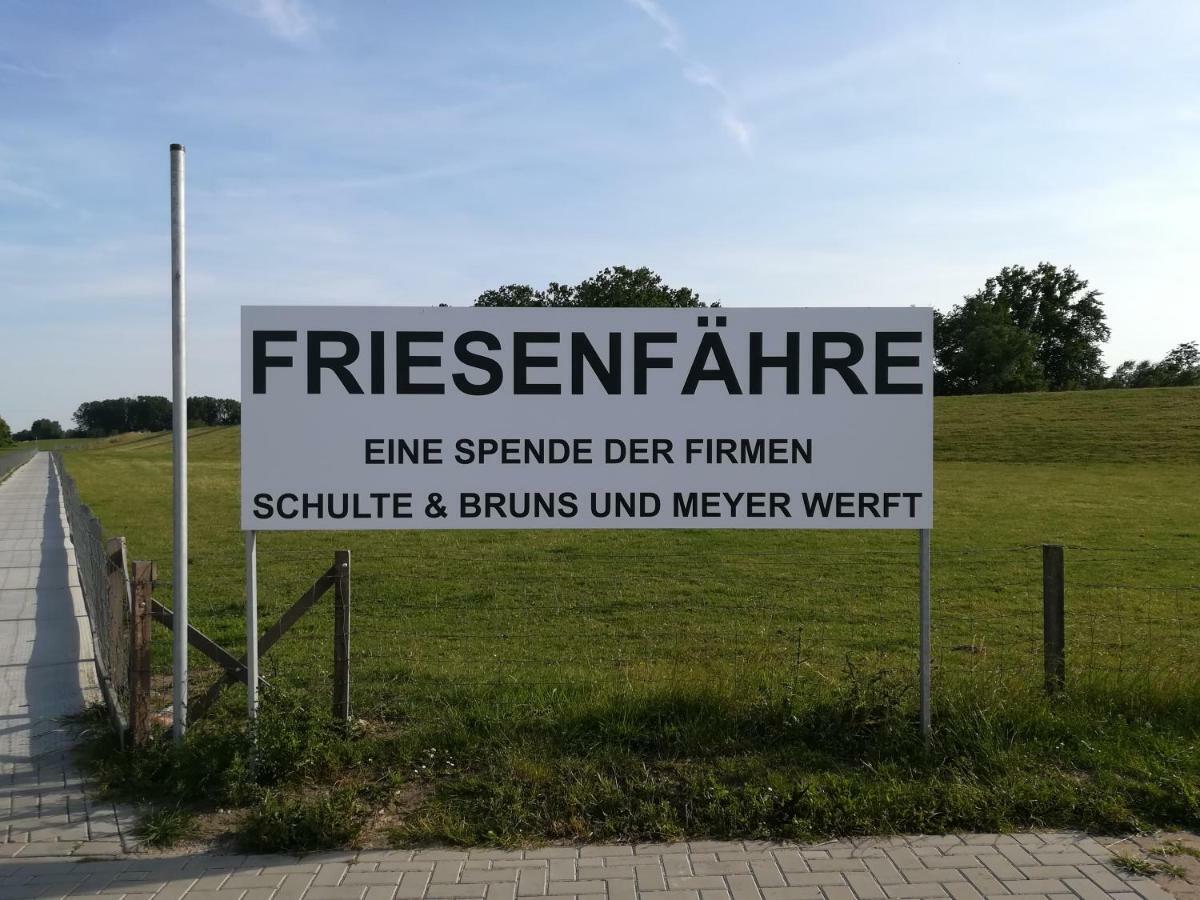 Ferienwohnung Kaeptn'S Koje Weener Exterior foto